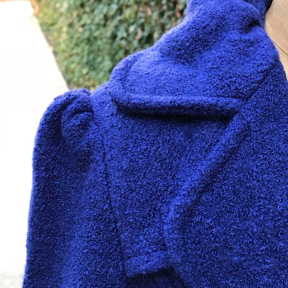 Blue Bow Coat - Picture 7 of 8